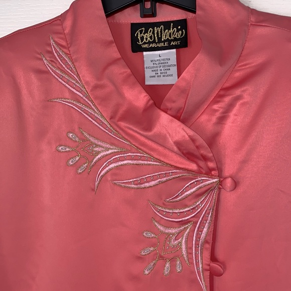 BOB MACKIE- vintage blouse - Picture 2 of 6